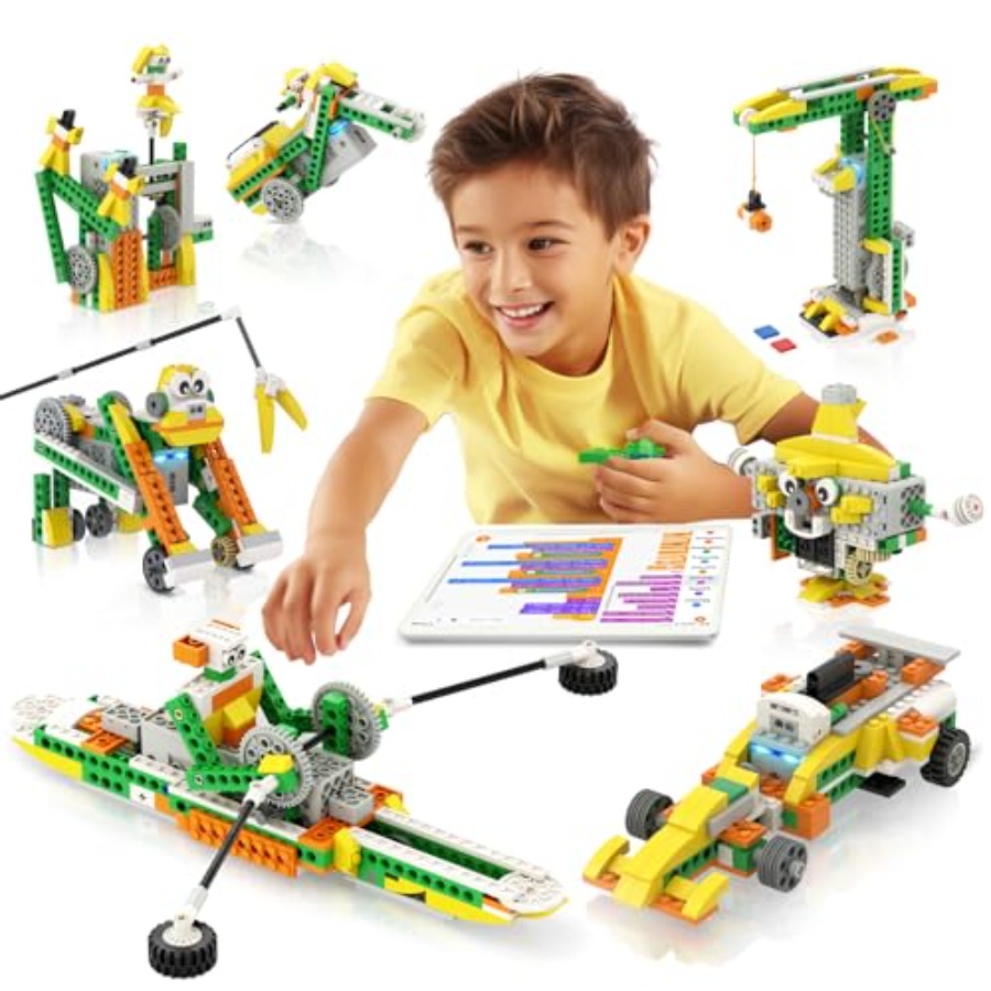 Kids Education Free App - STEM educational robot building kit for