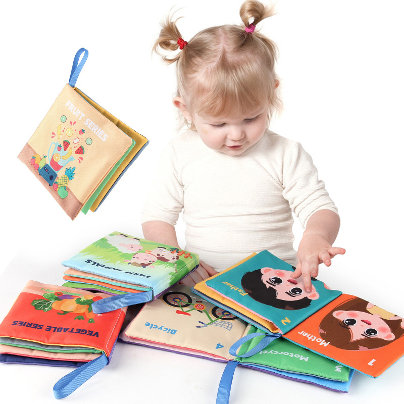 Kids Early Education Books - [J] Cloth Book For Early Education
