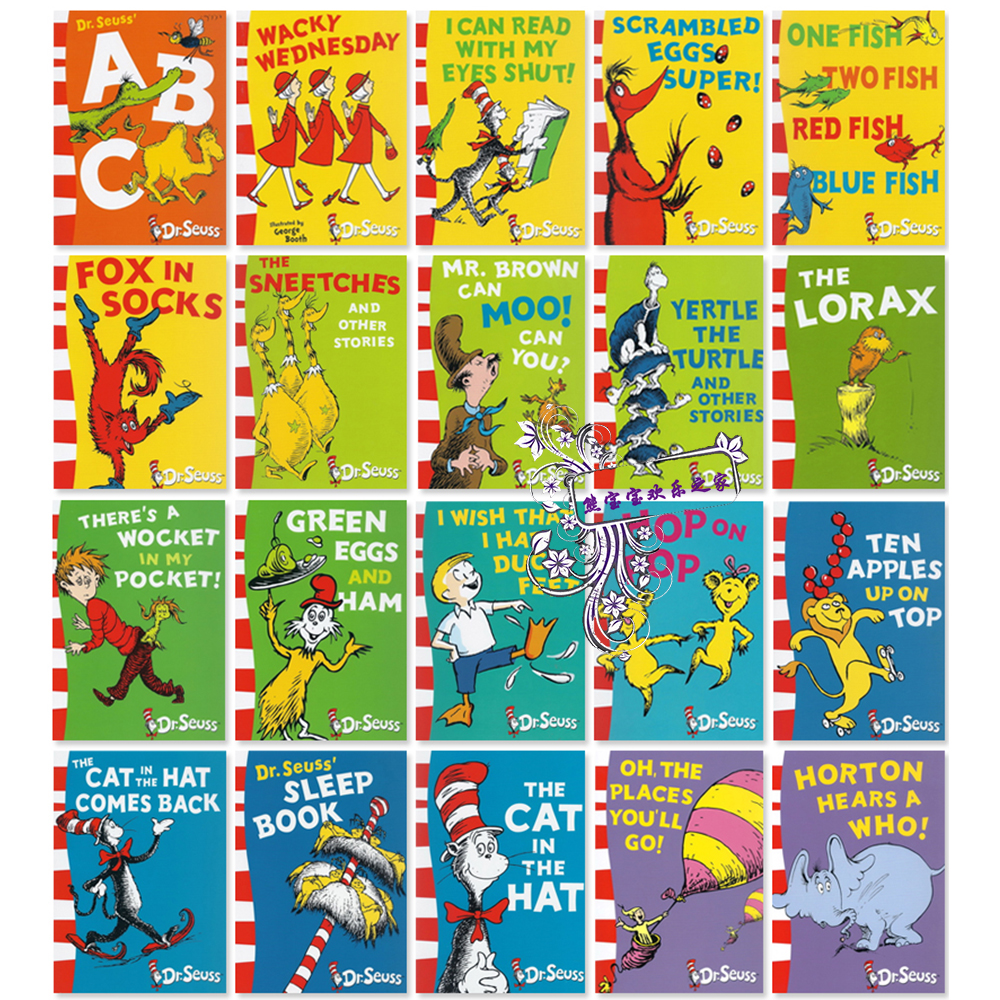 Kids Early Education Books - Random 1 Book Dr.Seuss Interesting Story