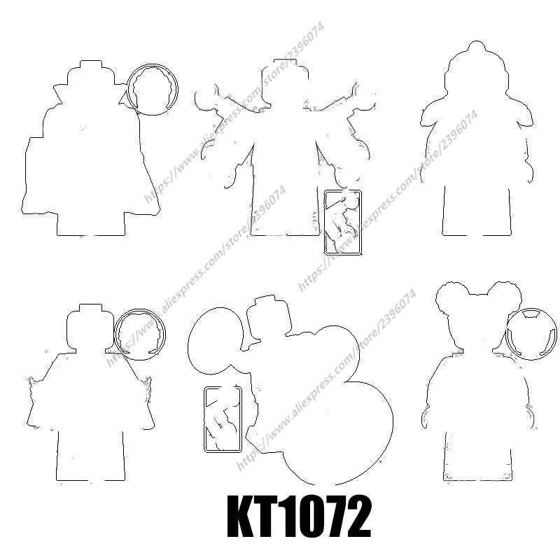 Kingdom Kids Education - Action Figures Building Blocks Series KT1072