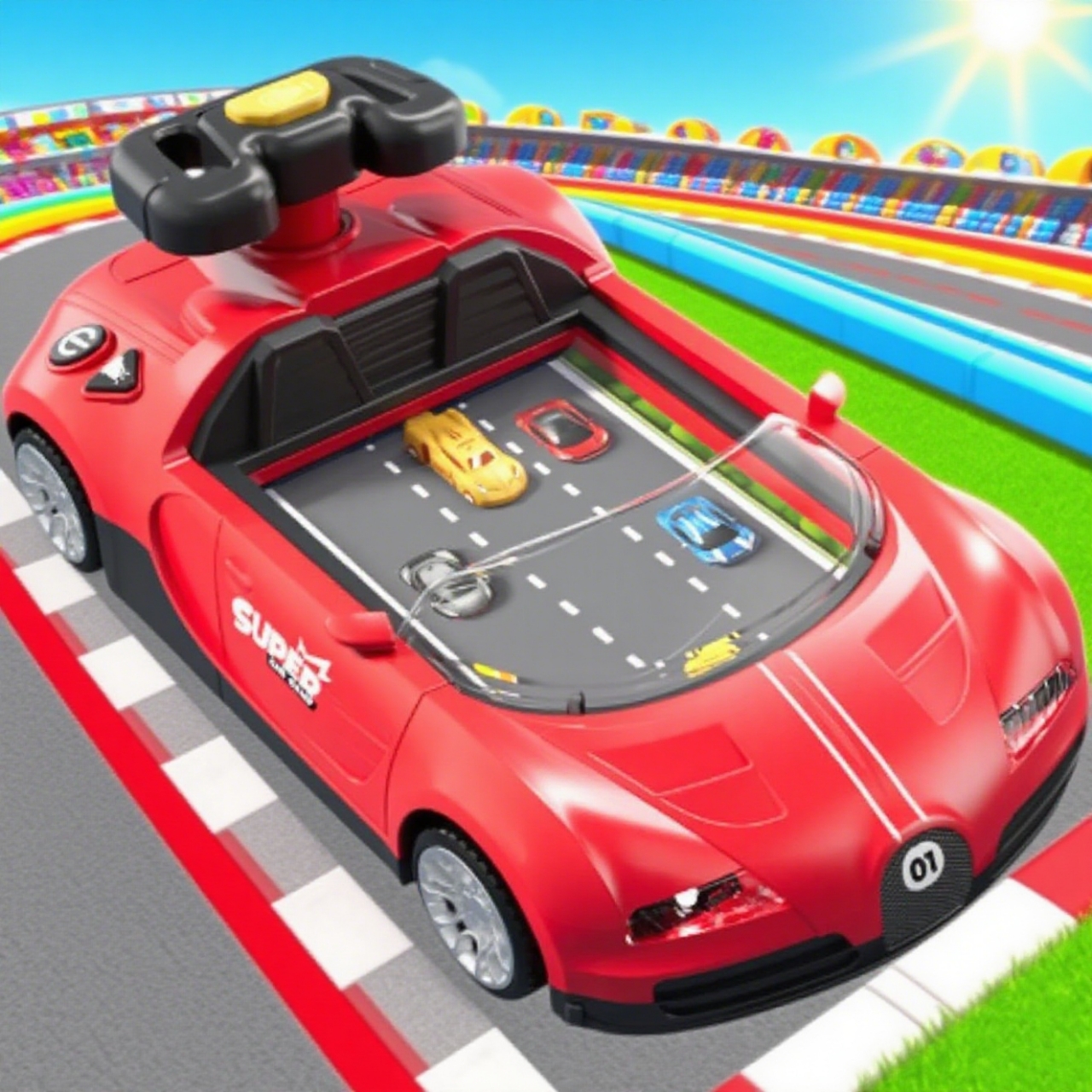 Kids Education Courses - Kids Simulation Driving Game Racing Adventure
