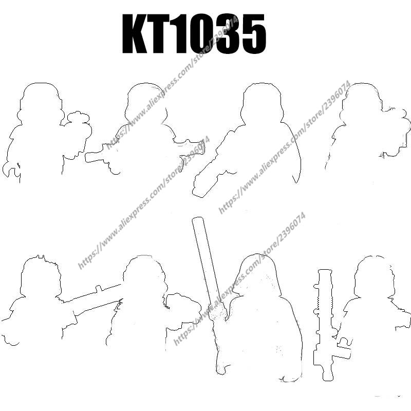 Kingdom Kids Education - KT1035 Action Figures Movie accessories Building
