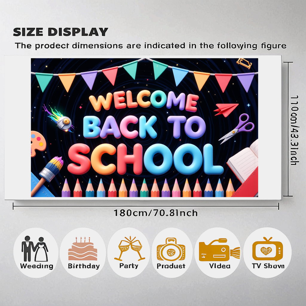 Kids Education Banner - Back To School Banner Educational Theme