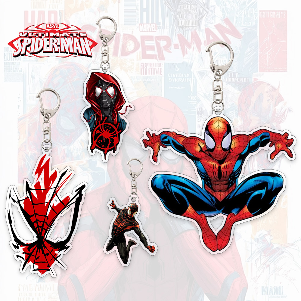 Kids Education School - Spider Man Acrylic Keychain Anime Peripherals