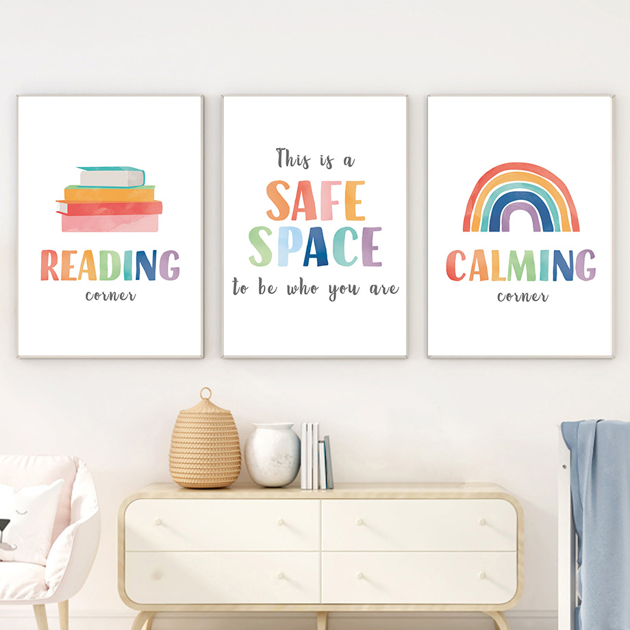 Rainbow Classroom Wall Art Edu - Inspirational Kids Education Quotes recensie en prijs