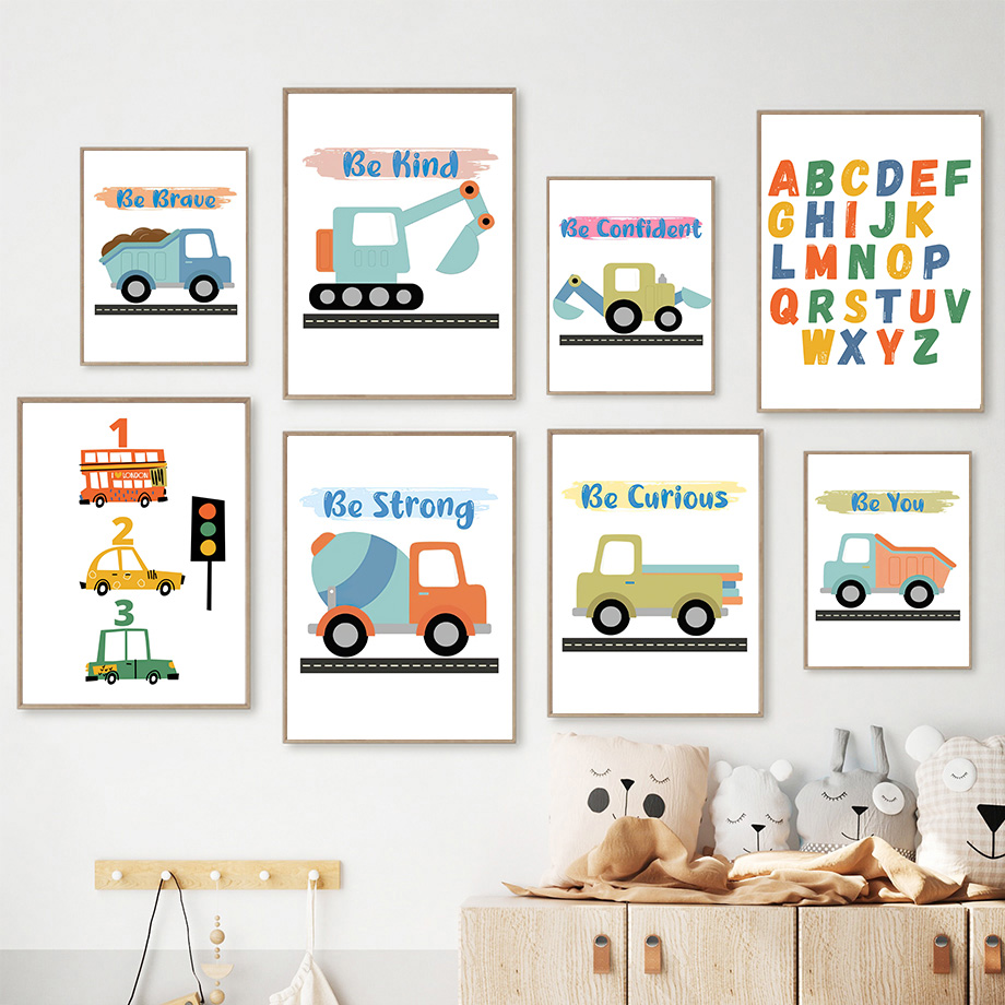 Kids Transportation Nursery Wa - Kids Education Quote recensie en prijs