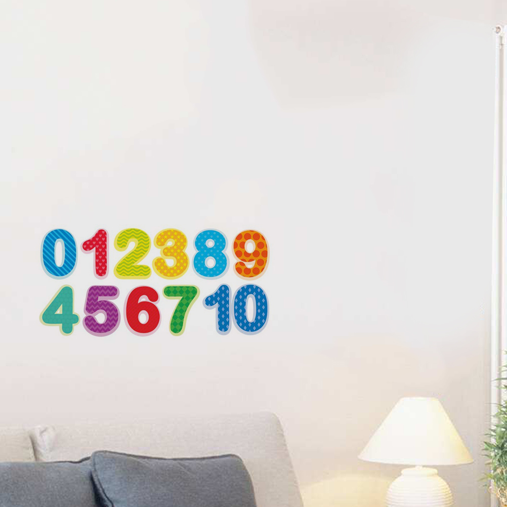 Number Wall Sticker Assorted C - Kids Education Wallpaper recensie en prijs