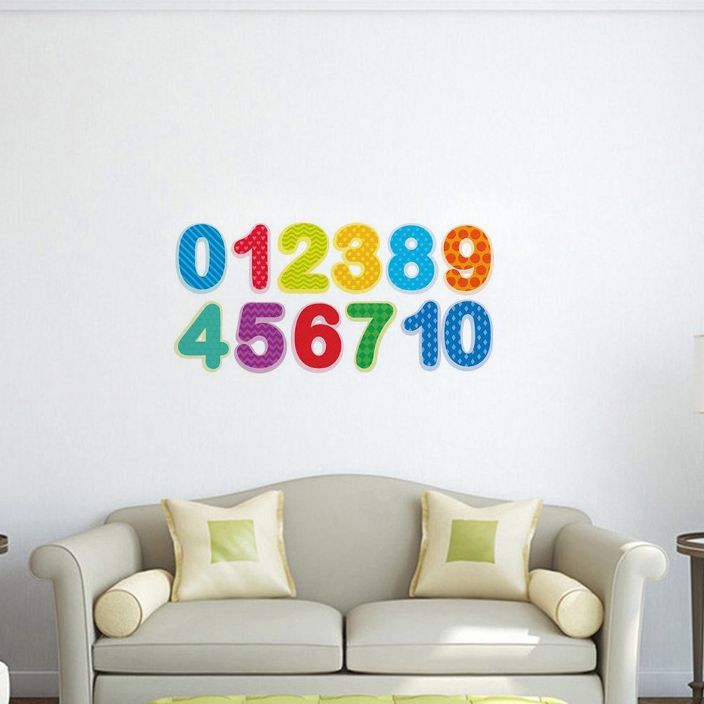 Number Wall Sticker Assorted C - Kids Education Wallpaper recensie en prijs