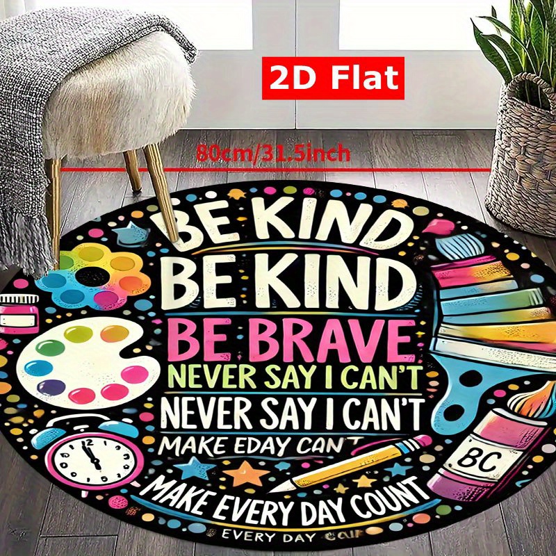 Be Kind Be Brave Motivational  - Kids Education Quote recensie en prijs