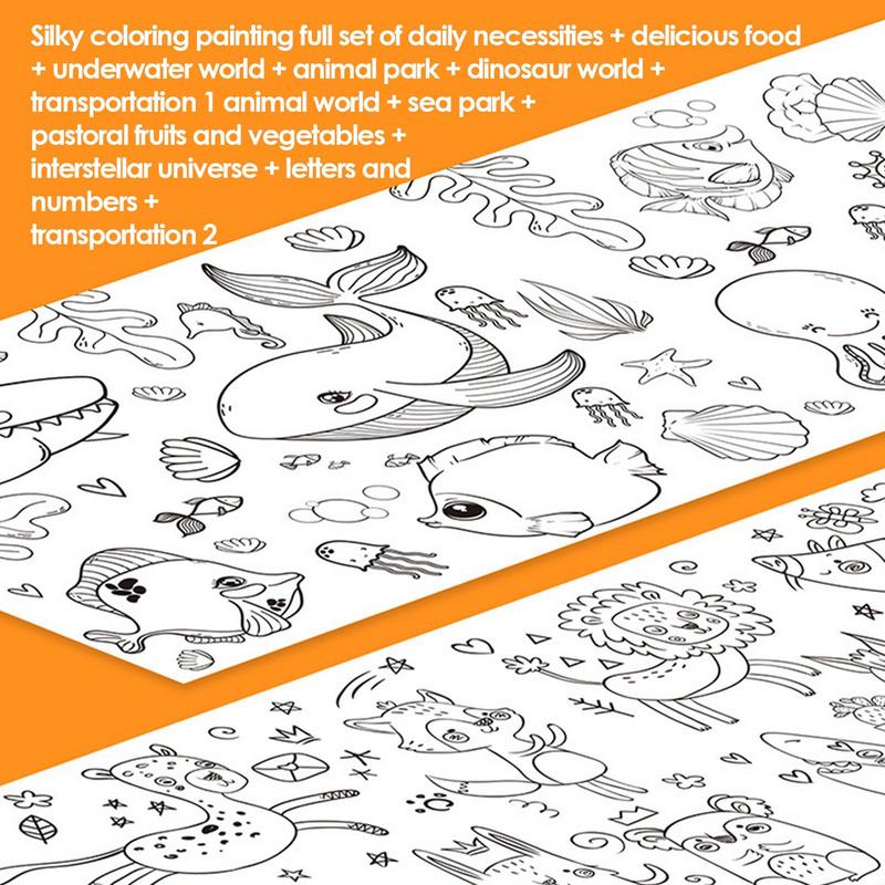 Coloring Paper Roll For Kids C - Kids Education Wallpaper recensie en prijs