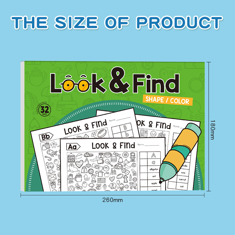 Kids Finding Item Fun Coloring - Kids Early Education Books recensie en prijs