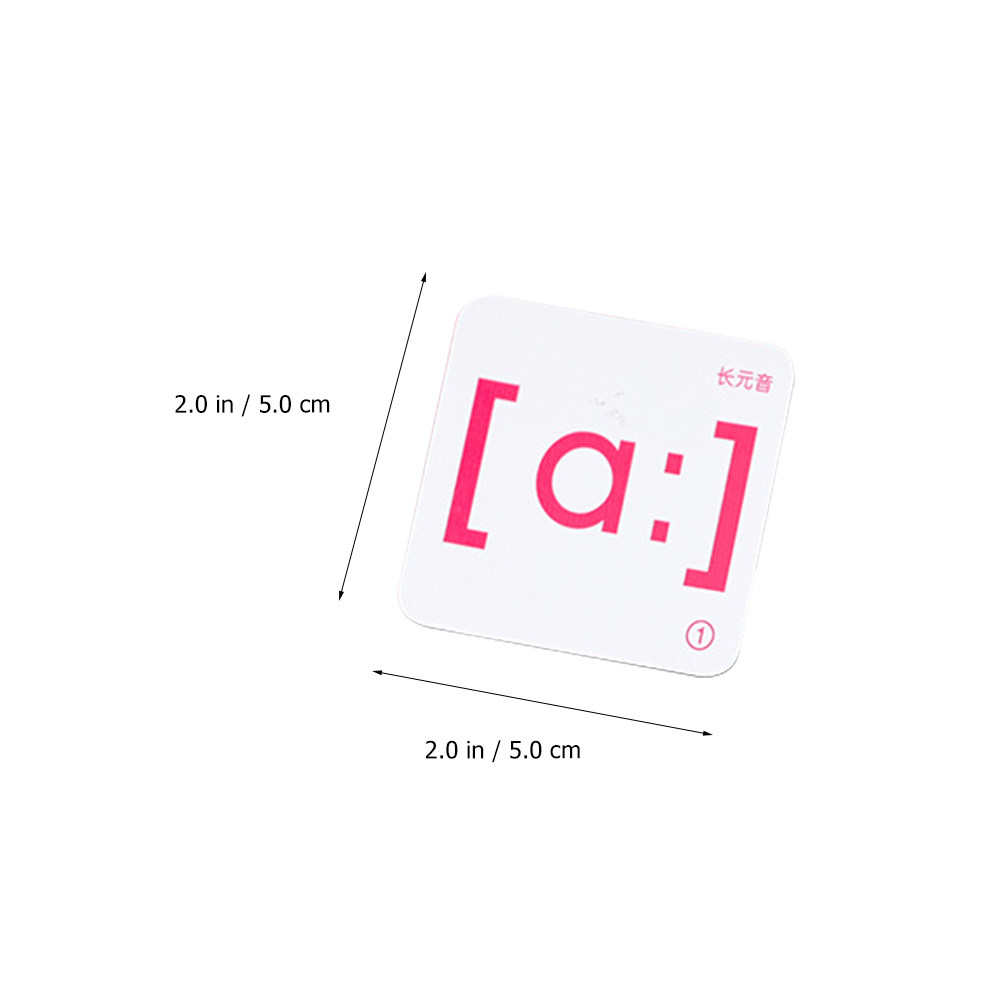 48Pcs English Phonetic Alphabe - Flash Card Alphabet recensie en prijs