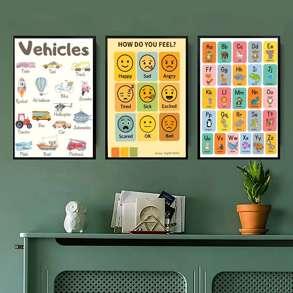 kids colorful educational for  - Kids Education Wallpaper recensie en prijs
