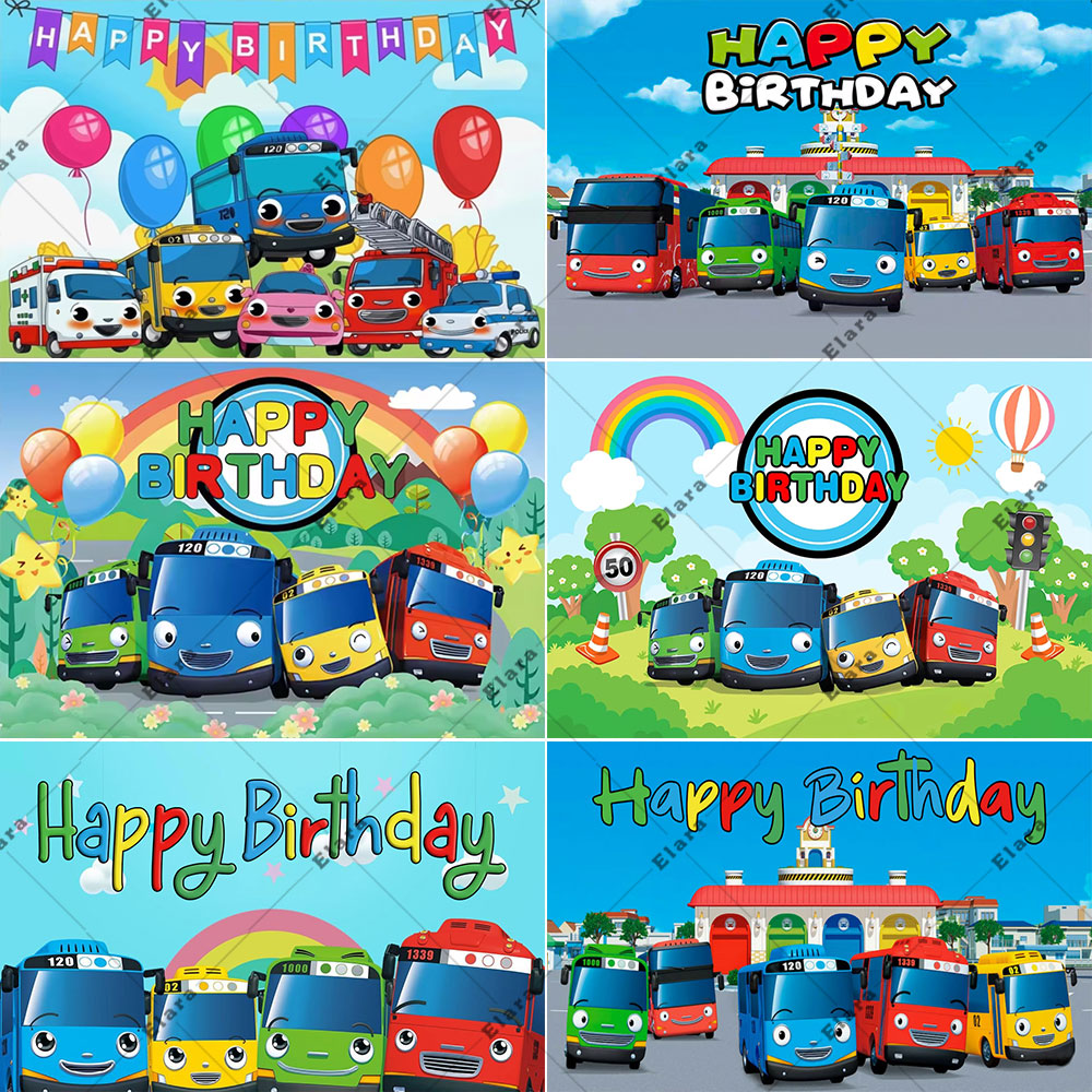 Cartoon Anime The Little Bus K - Kids Education Banner recensie en prijs