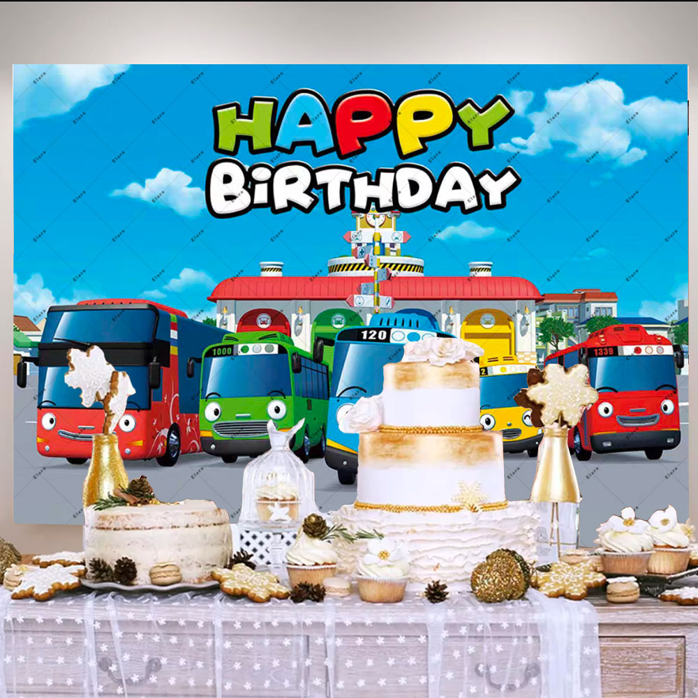 Cartoon Anime The Little Bus K - Kids Education Banner recensie en prijs