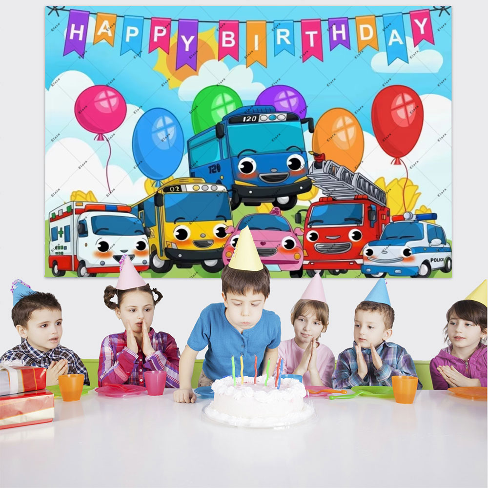 Cartoon Anime The Little Bus K - Kids Education Banner recensie en prijs