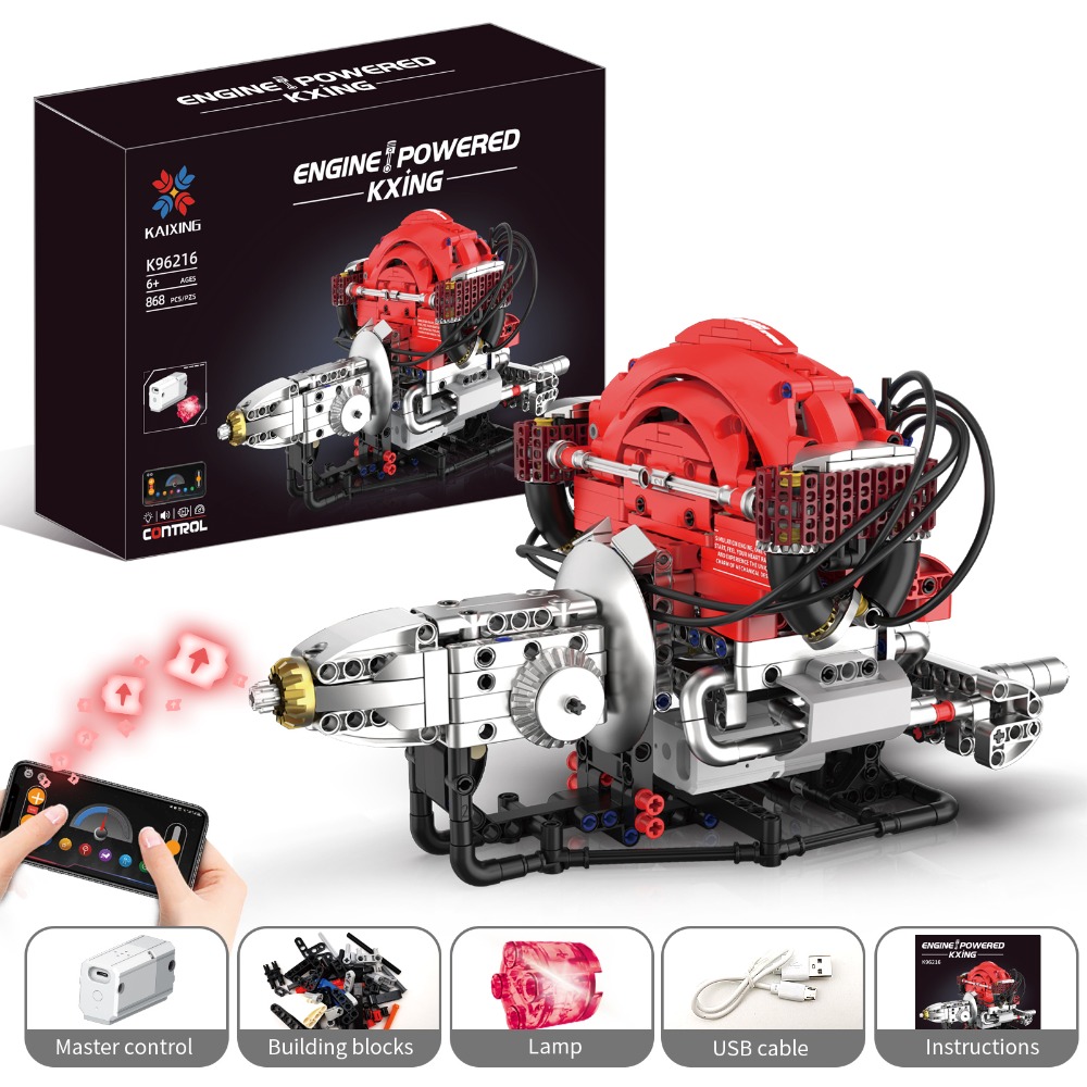 K96216 868PCS Simulation Beetl - Kids Education Free App recensie en prijs