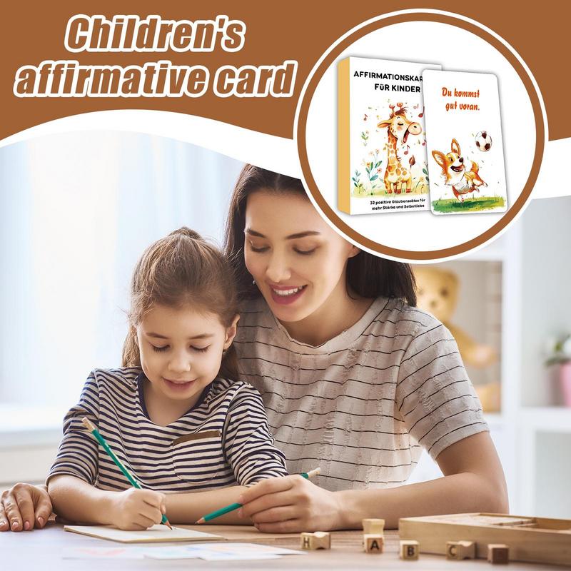 Empowering Cards For Kids 32 G - Kids Education Quote recensie en prijs