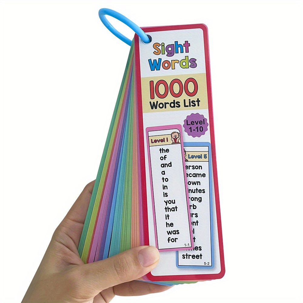 1000 Sight Words List English  - Flash Card Alphabet recensie en prijs