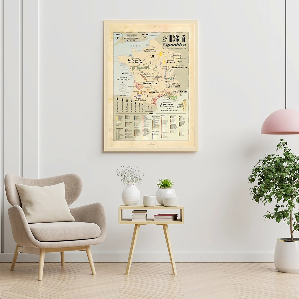 Retro Map Europe City Vines Ma - Kids Education Quote recensie en prijs