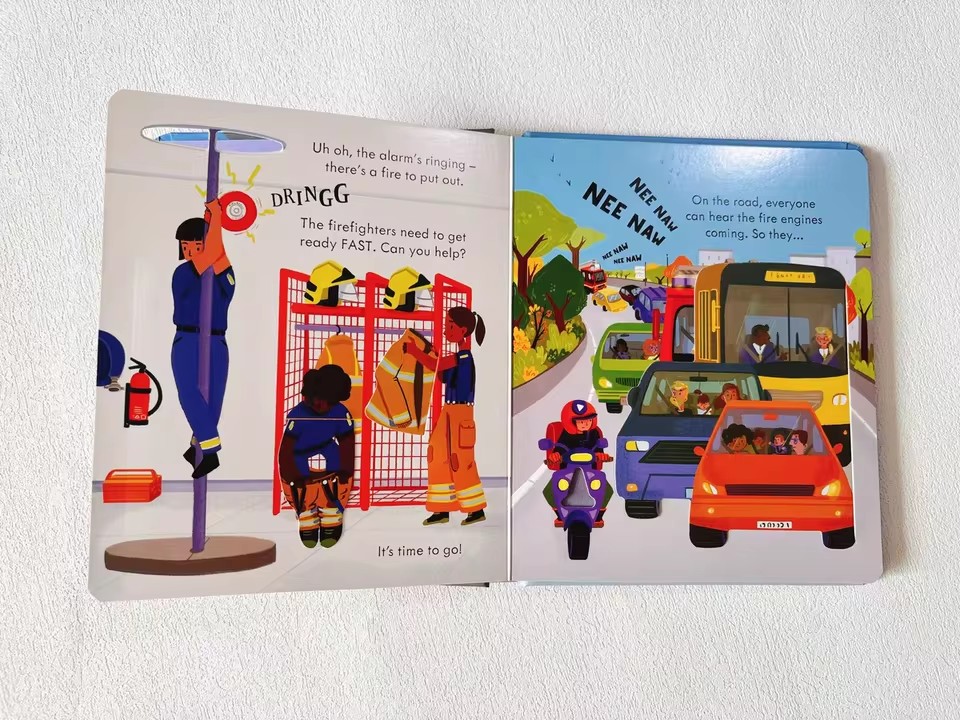 Usborne Peep Inside How A Fire - Kids Education Picture recensie en prijs
