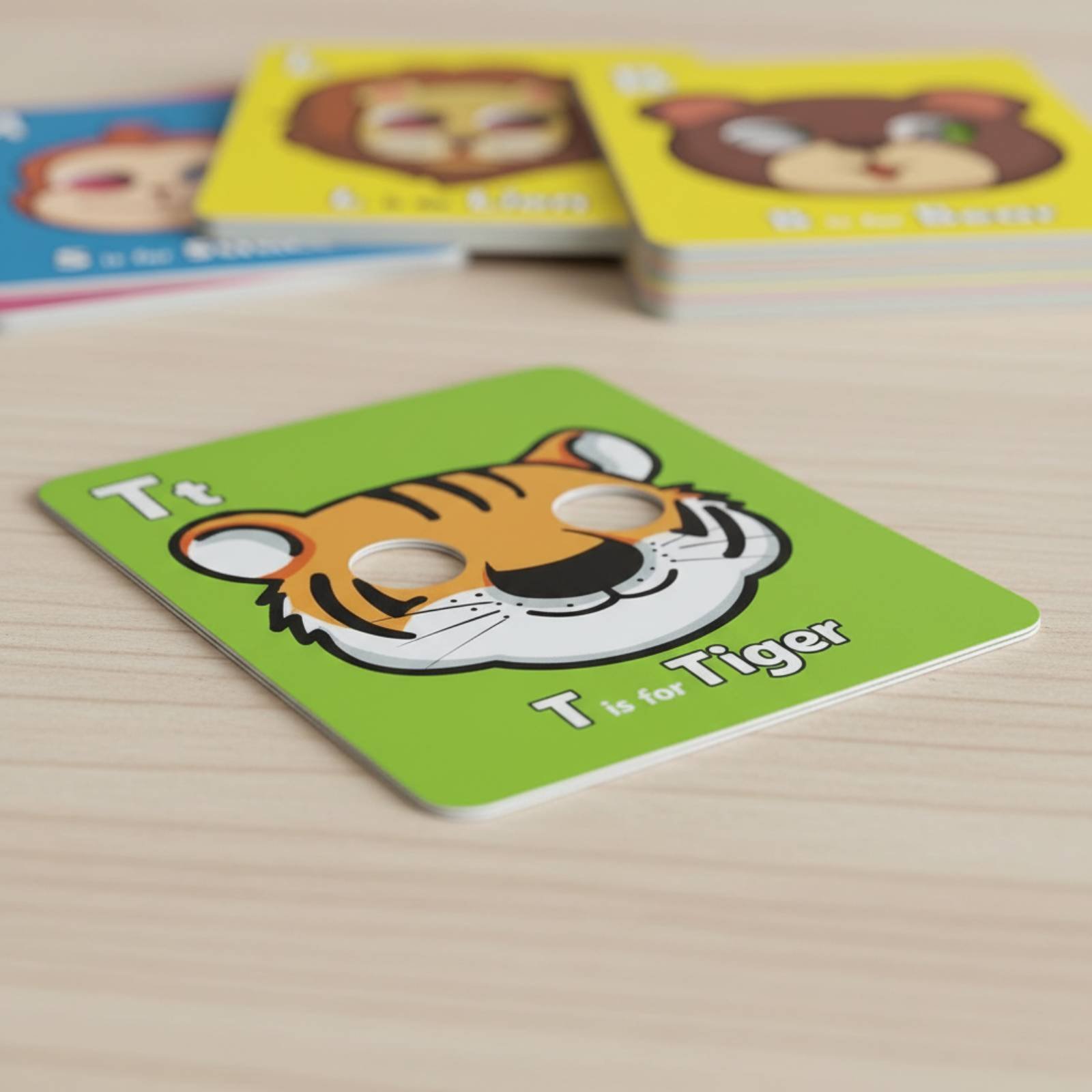 Creature Mask Flash Cards Pres - Flash Card Alphabet recensie en prijs