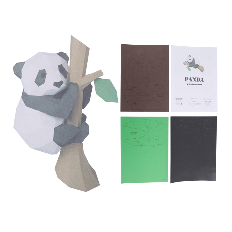 ABXF-3D Animal Paper Model,Pan - Kids Education Wallpaper recensie en prijs