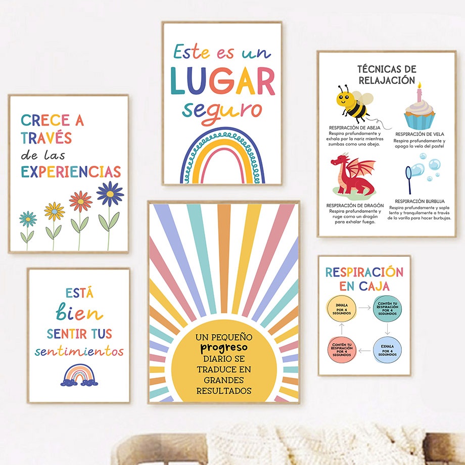 Spanish Education Motto Rainbo - Kids Education Picture recensie en prijs