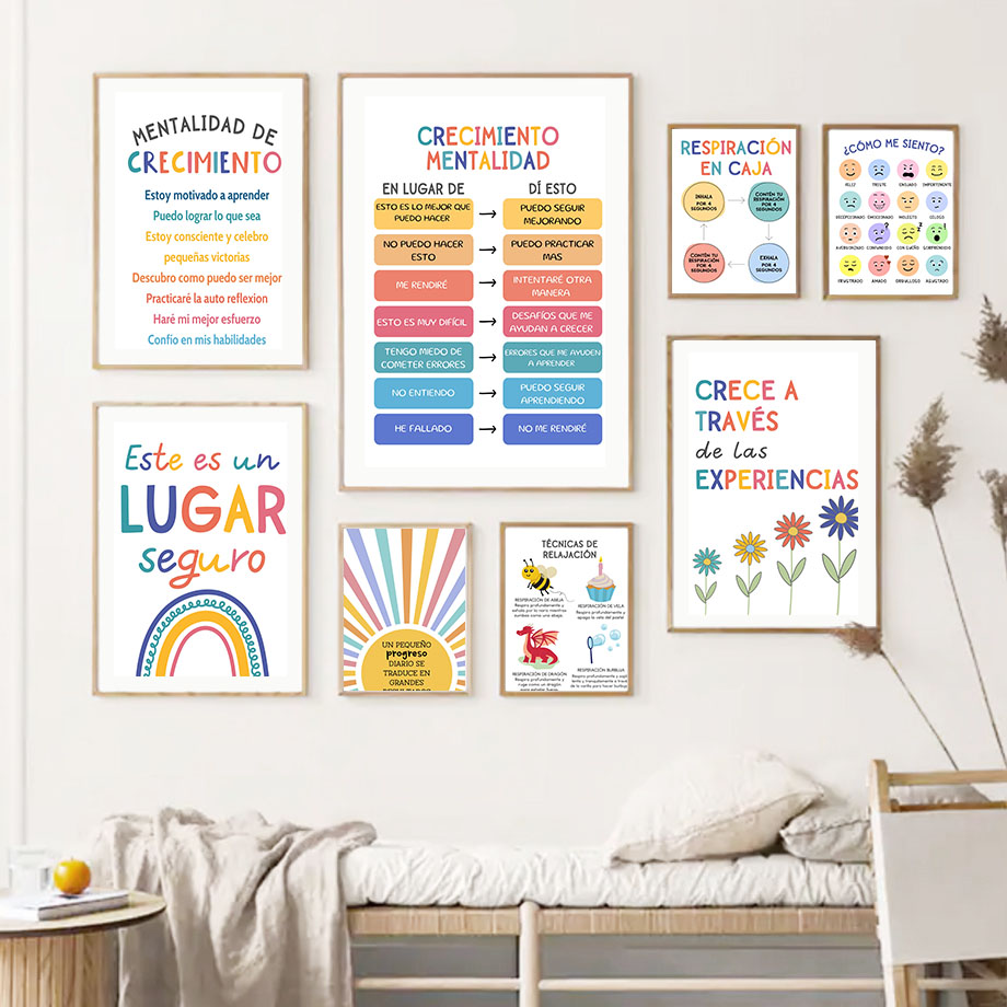 Spanish Education Motto Rainbo - Kids Education Picture recensie en prijs