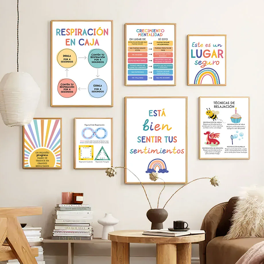 Spanish Education Motto Rainbo - Kids Education Picture recensie en prijs