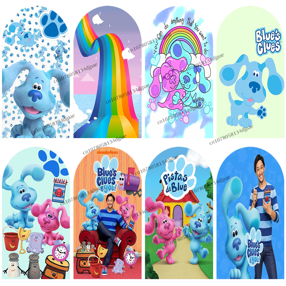 Blue Clues Arch Backdrop Photo - Kids Education Banner recensie en prijs