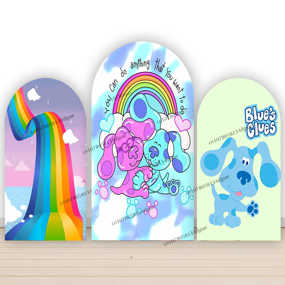 Blue Clues Arch Backdrop Photo - Kids Education Banner recensie en prijs