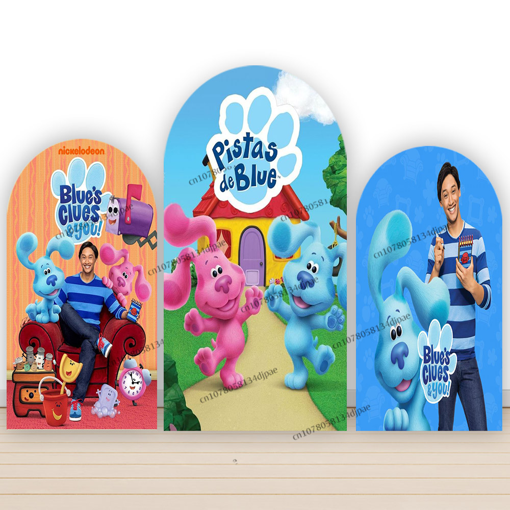 Blue Clues Arch Backdrop Photo - Kids Education Banner recensie en prijs