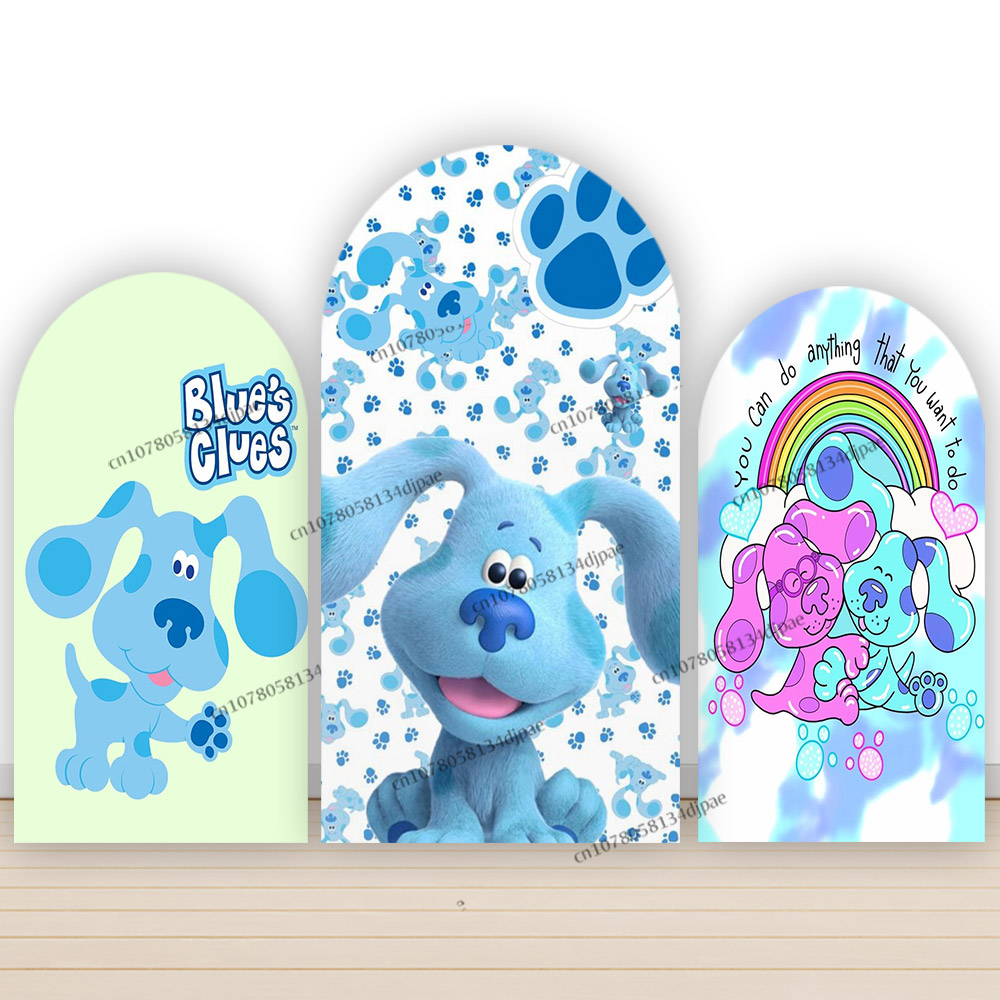 Blue Clues Arch Backdrop Photo - Kids Education Banner recensie en prijs