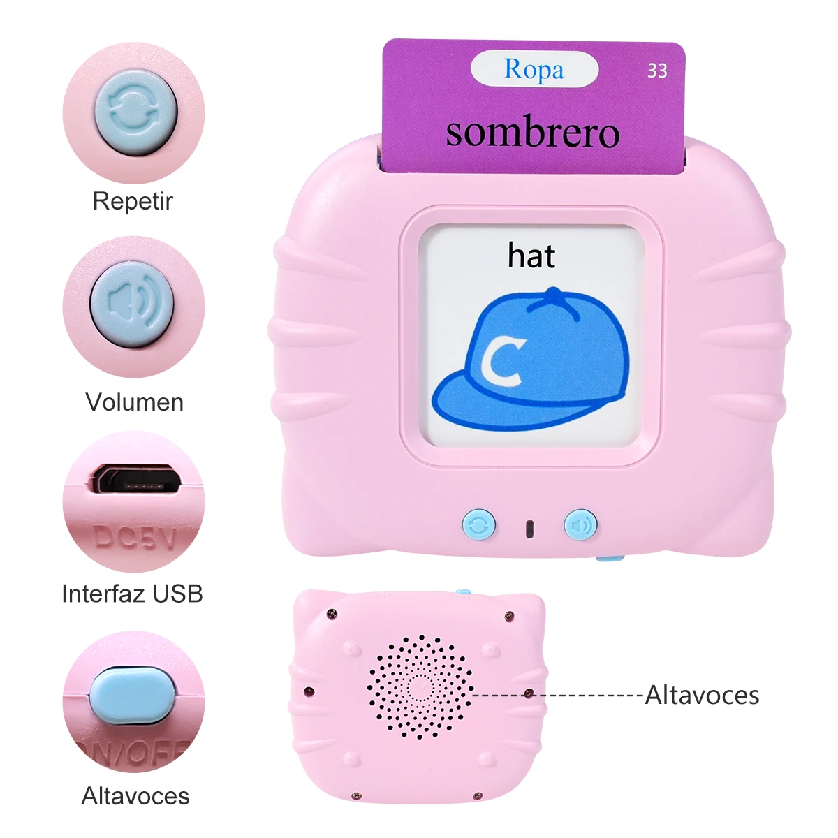Electronic Spanish Cognitive C - Flash Card Alphabet recensie en prijs