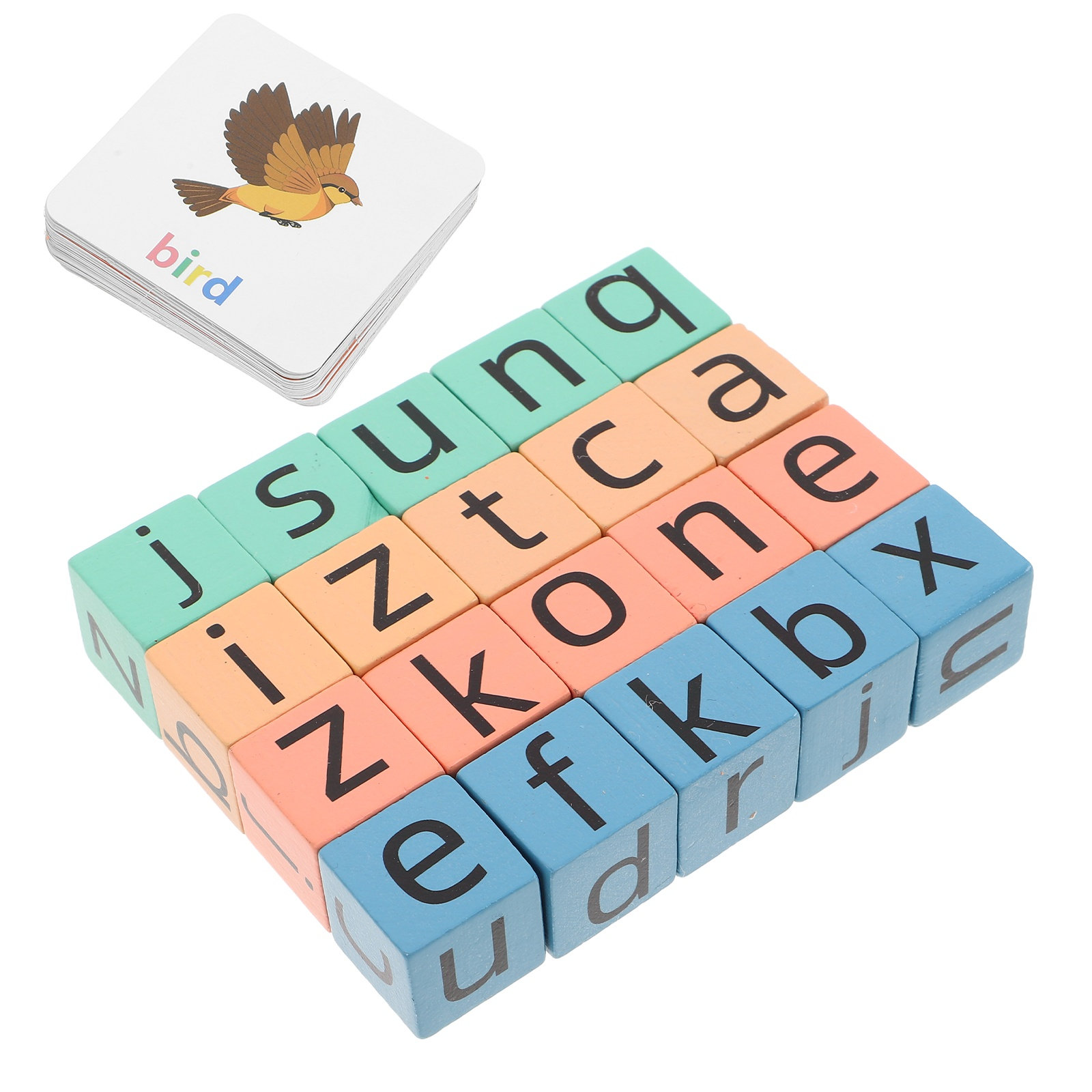 1Set Letter Blocks Flash Cards - Flash Card Alphabet recensie en prijs
