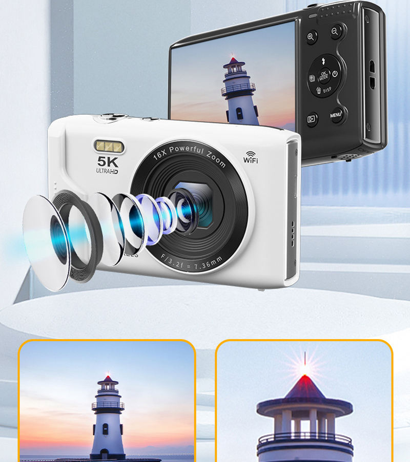 5K Student Camera Cheap Price  - Kids Education Free App recensie en prijs