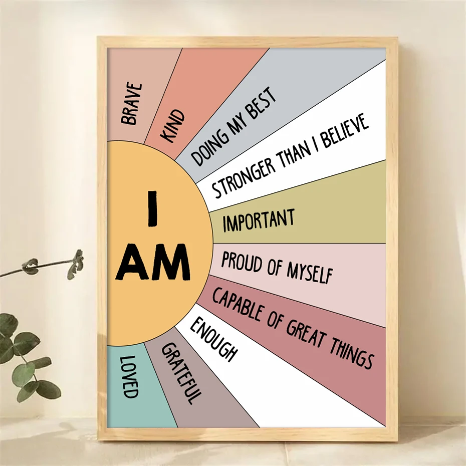1PCS Educational Sun Colorful  - Kids Education Quote recensie en prijs