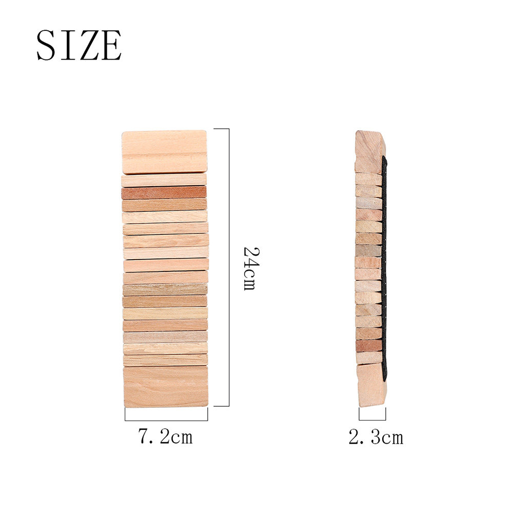 1pc Wooden Musical Wood Bendin - Kids Education And Recreation recensie en prijs