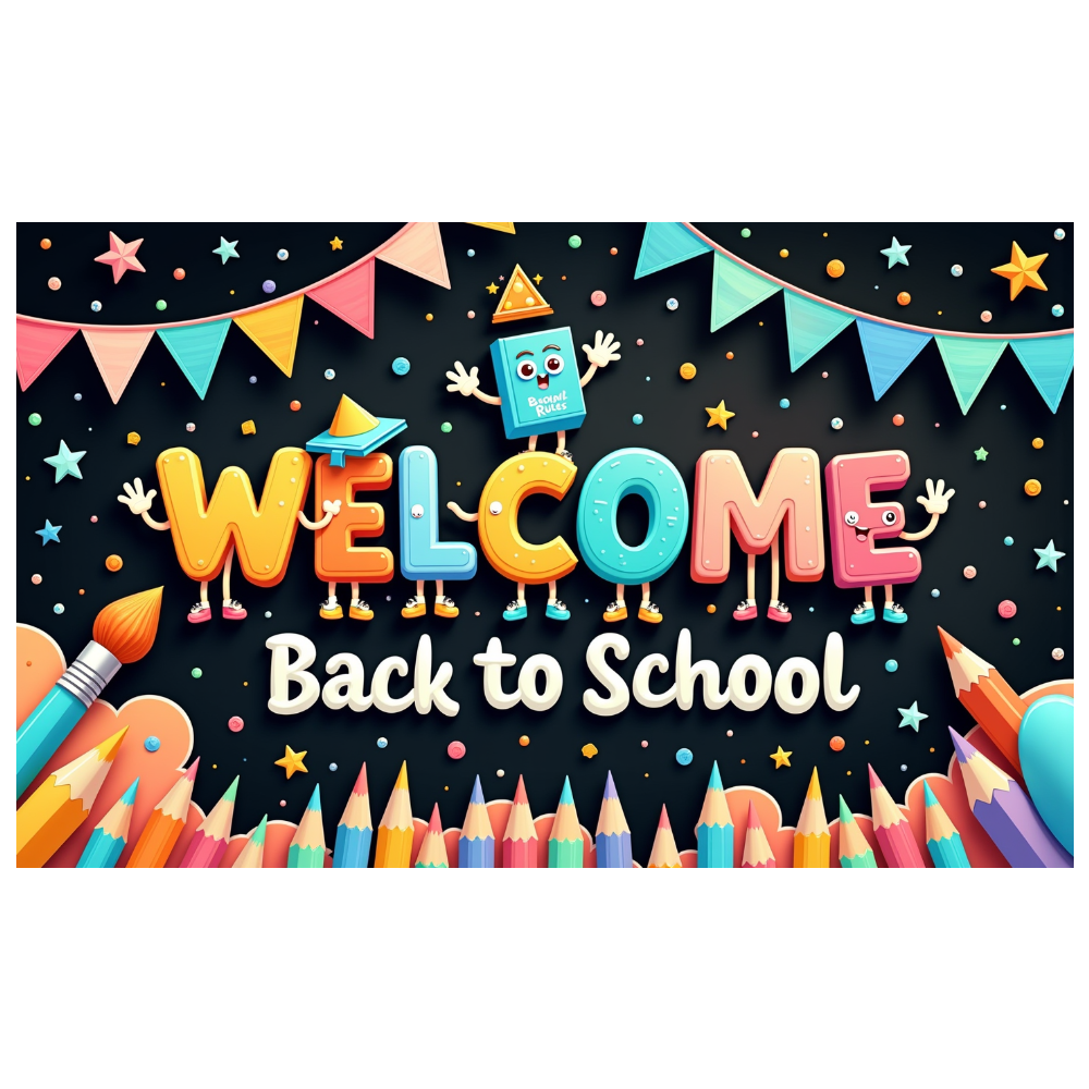 Back To School Banner Colorful - Kids Education Banner recensie en prijs