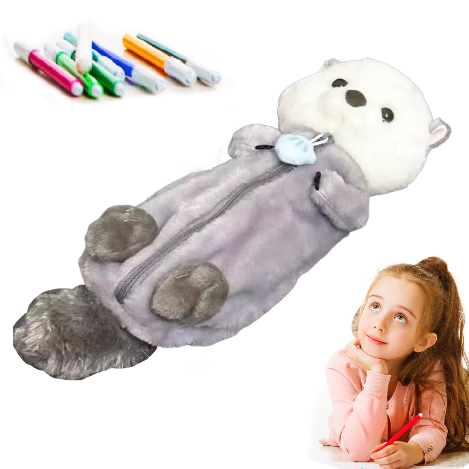 Creative Plush Toy Pencil Case - Kids Education School recensie en prijs