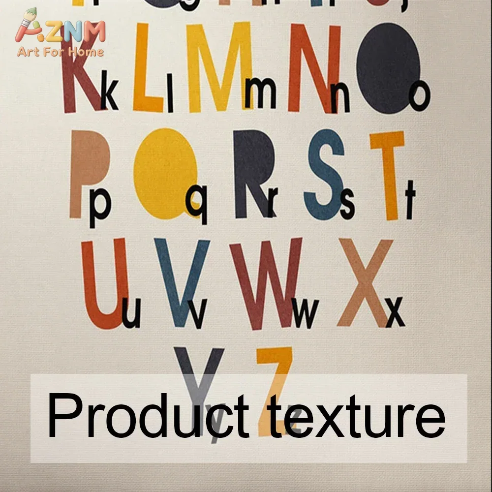 Rainbow Alphabet Poster Educat - Kids Education Picture recensie en prijs