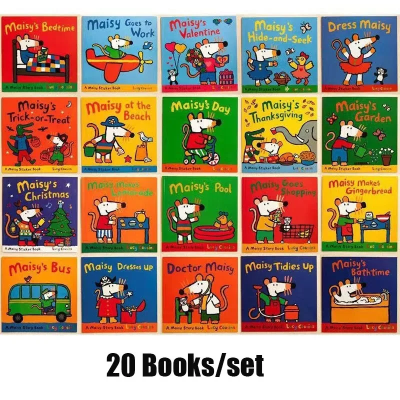 20 Books/Set Maisy Mouse Engli - Kids Education Picture recensie en prijs