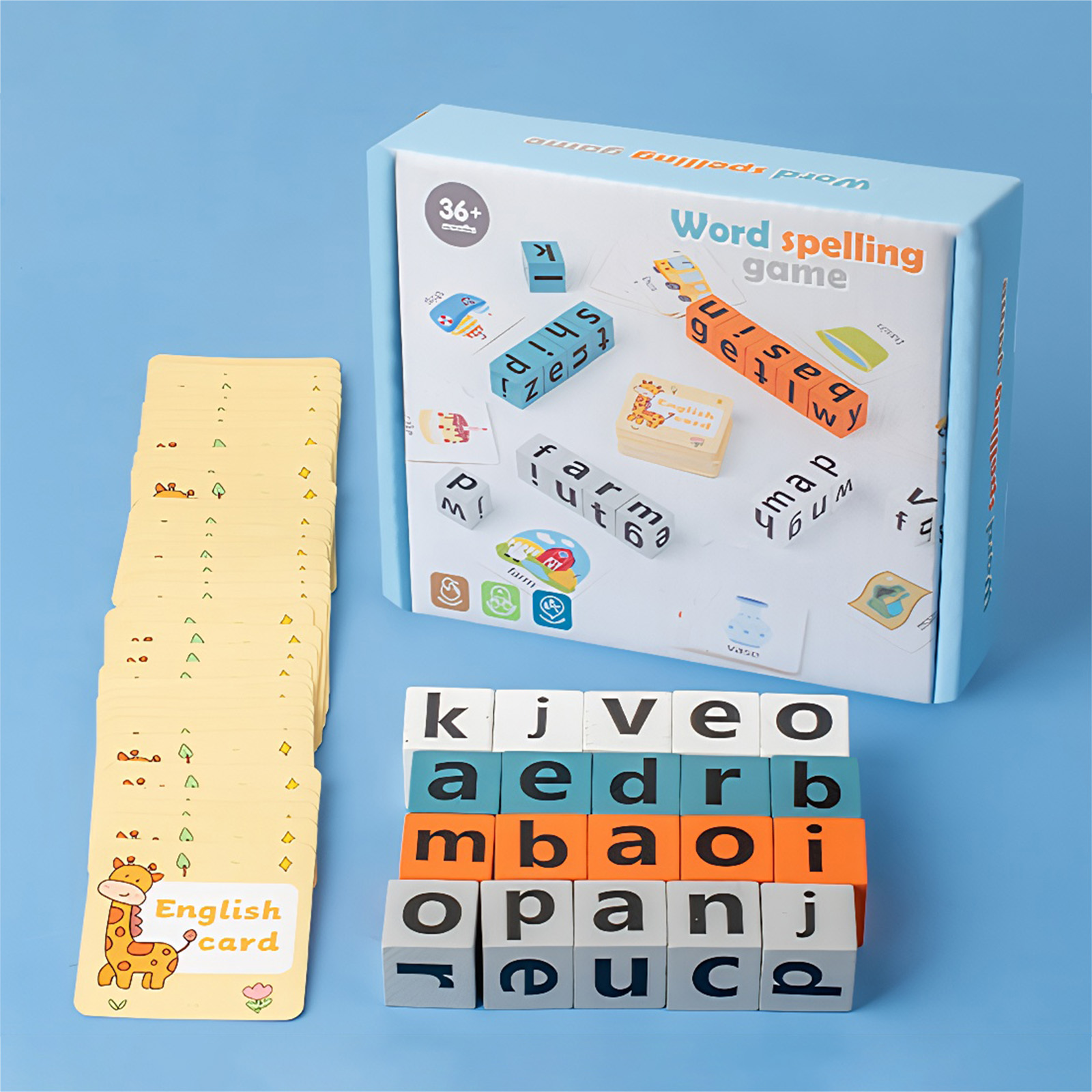 Word Spelling Alphabet Game 64 - Flash Card Alphabet recensie en prijs