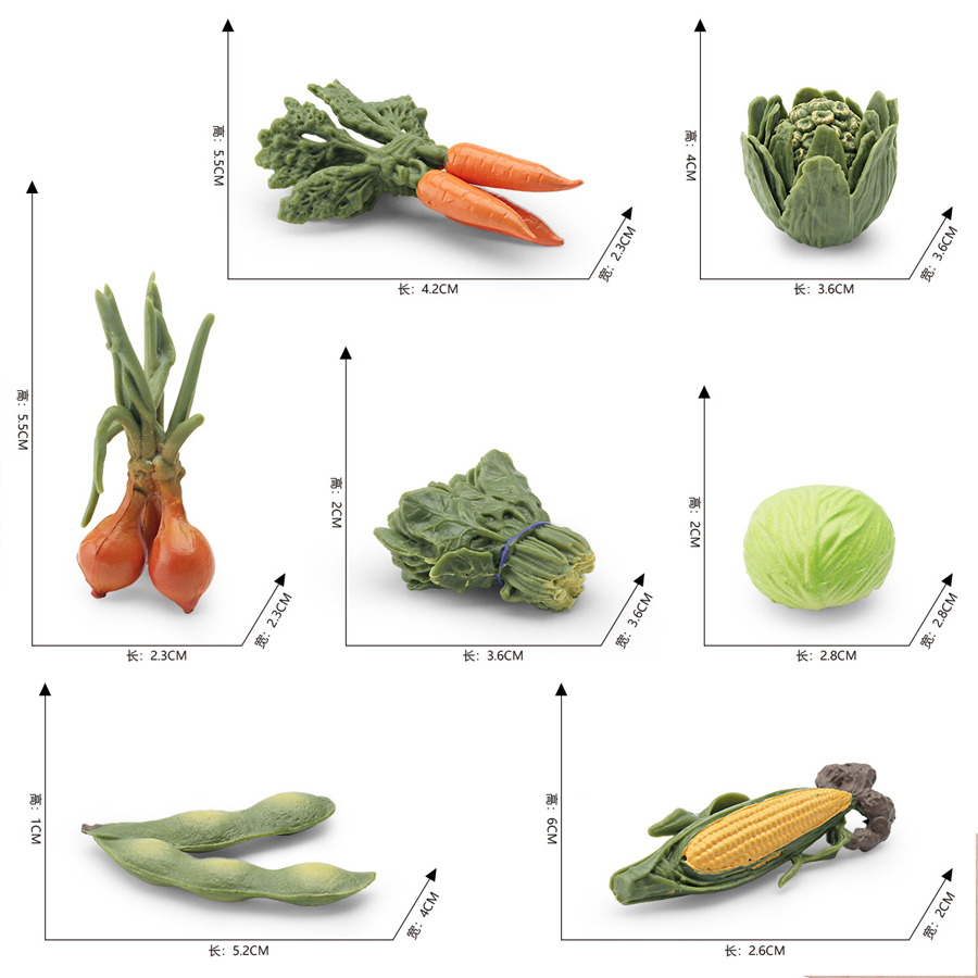 Realistic Vegetables Model Fig - Kids Education Picture recensie en prijs