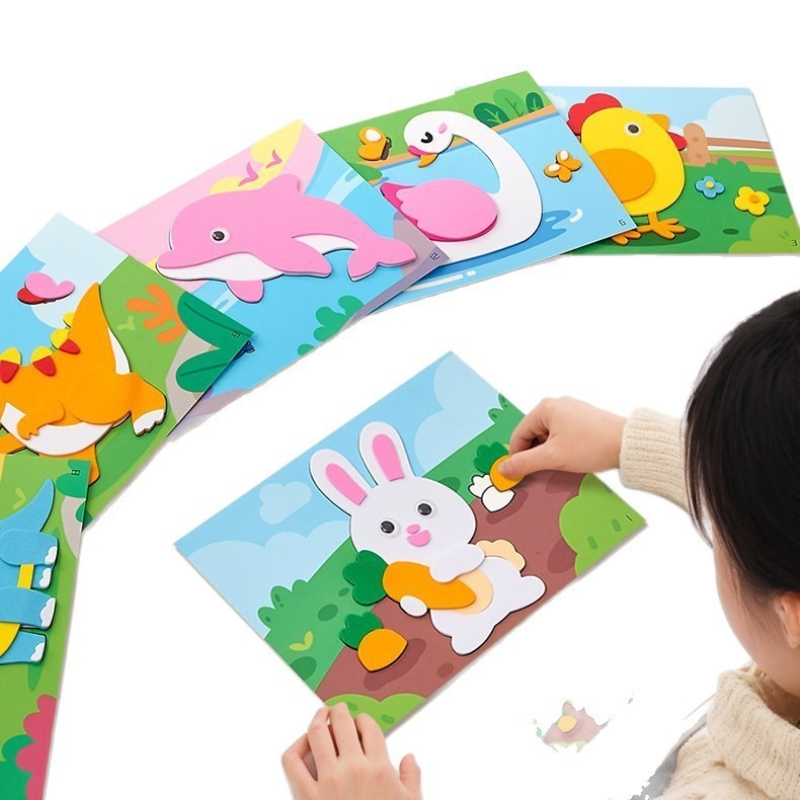 12Pcs/set 3D EVA Foam Sticker  - Kids Education Wallpaper recensie en prijs