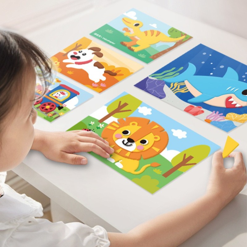 12Pcs/set 3D EVA Foam Sticker  - Kids Education Wallpaper recensie en prijs