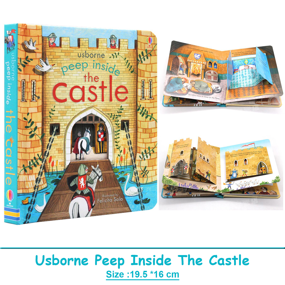 Usborne Peep Inside The Castle - Kids Education Picture recensie en prijs