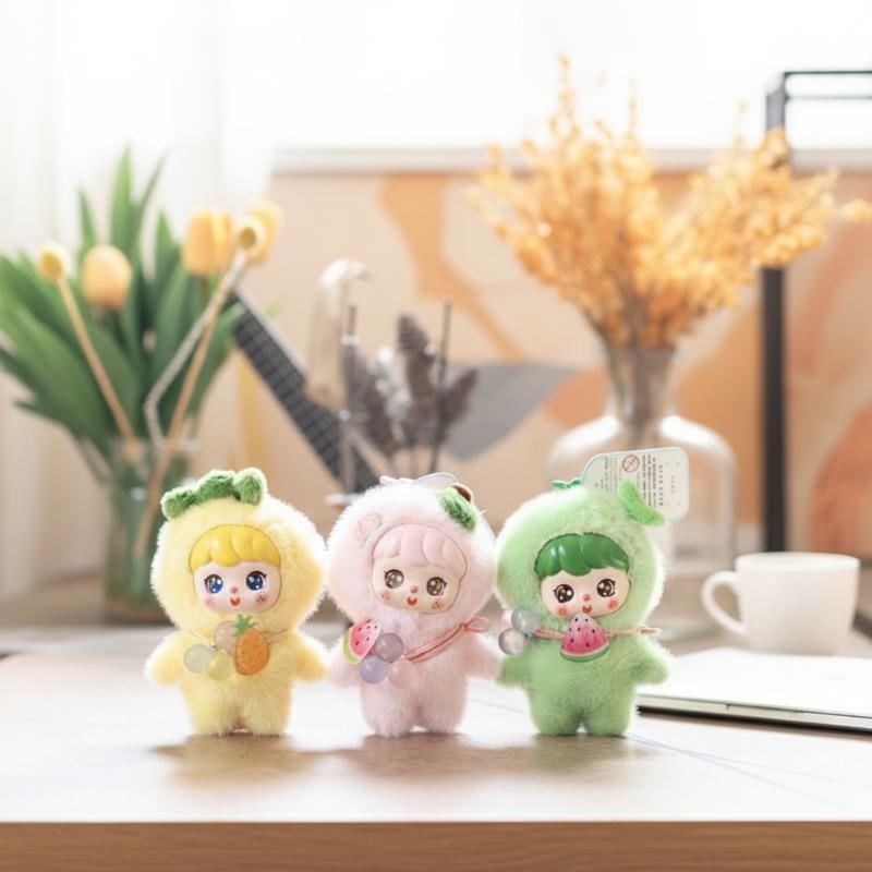 Cute Fruit Plush Doll Keychain - Kids Education School recensie en prijs