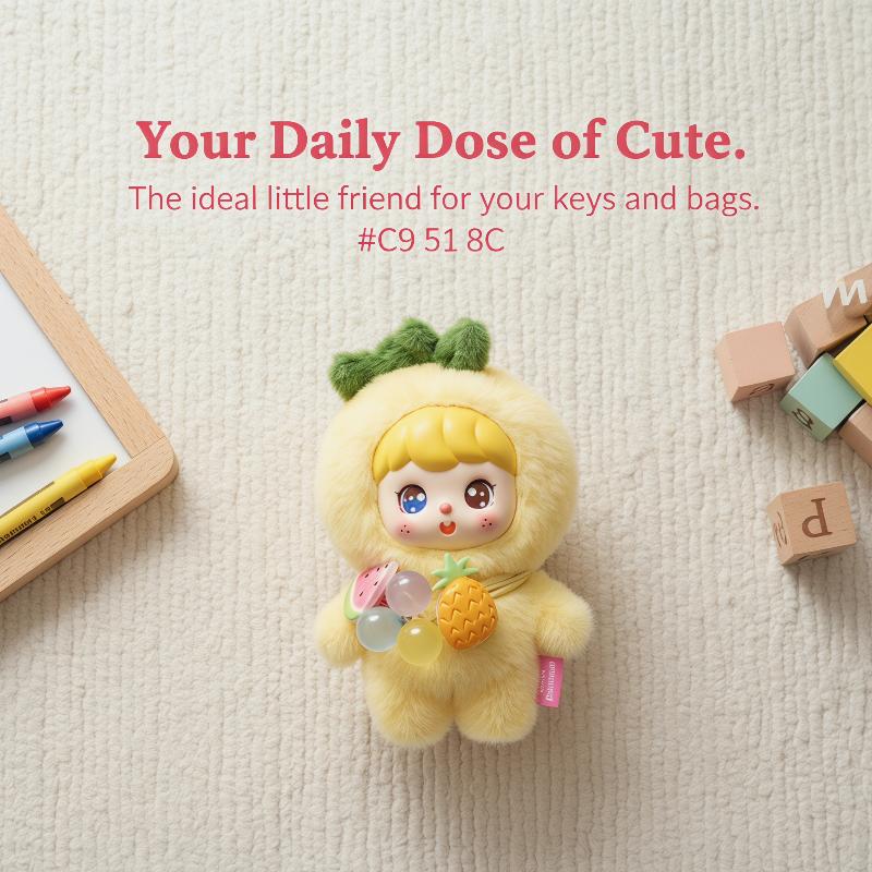 Cute Fruit Plush Doll Keychain - Kids Education School recensie en prijs